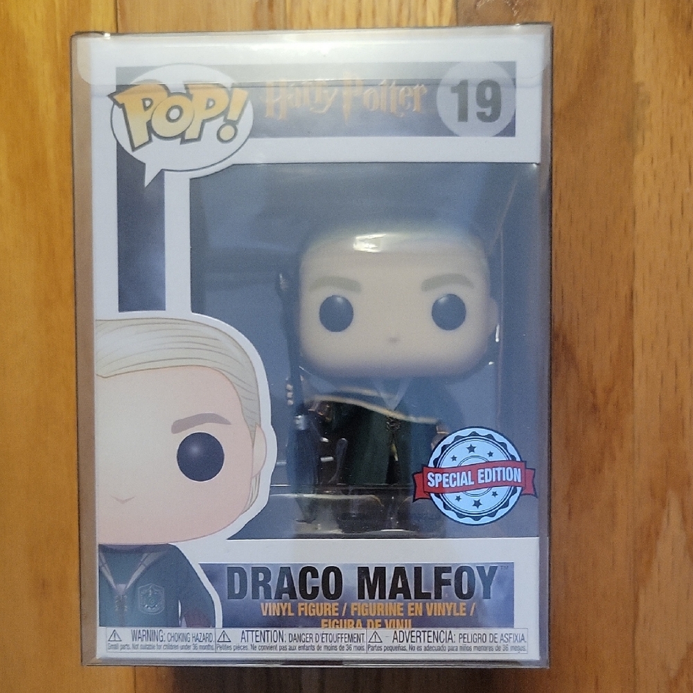 NIB Funko Pop! Draco Malfoy Special Edition Quiddich Figure